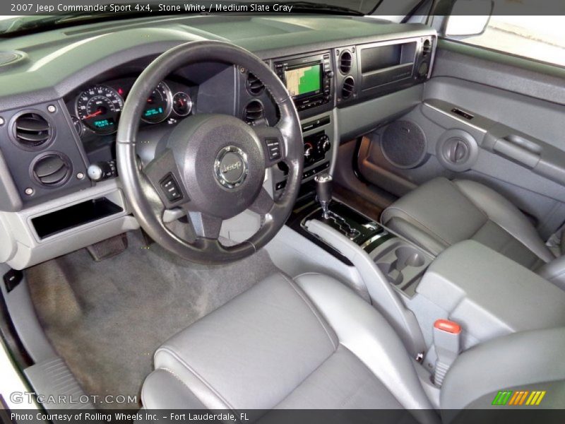 Medium Slate Gray Interior - 2007 Commander Sport 4x4 