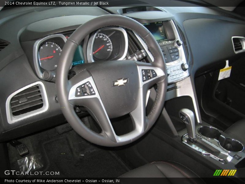 Jet Black Interior - 2014 Equinox LTZ 