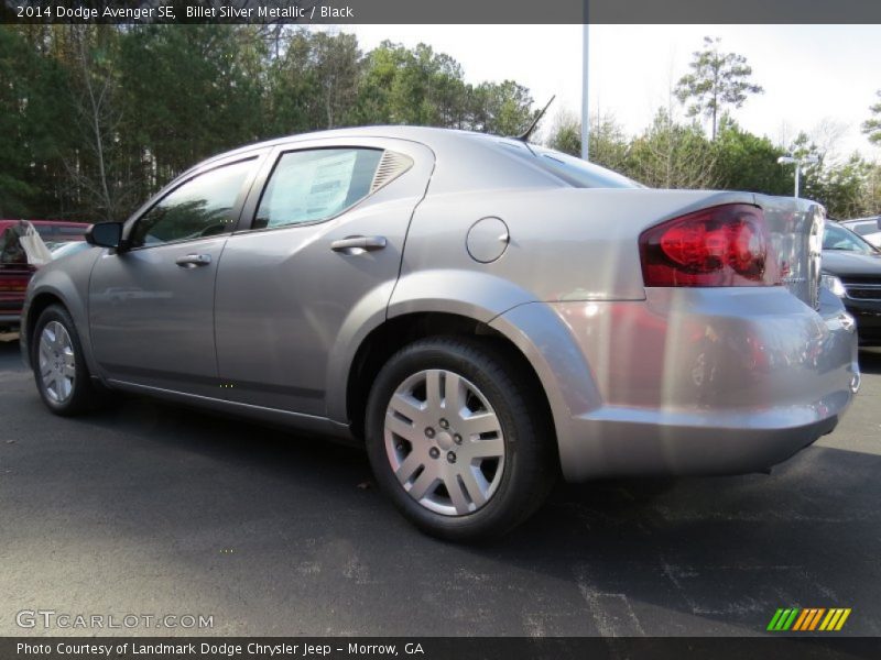 Billet Silver Metallic / Black 2014 Dodge Avenger SE