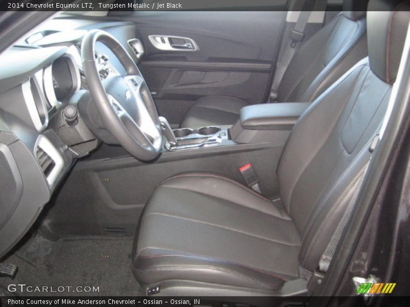 Front Seat of 2014 Equinox LTZ