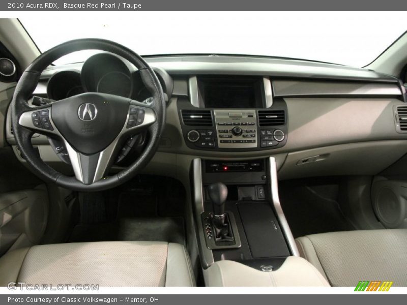 Basque Red Pearl / Taupe 2010 Acura RDX