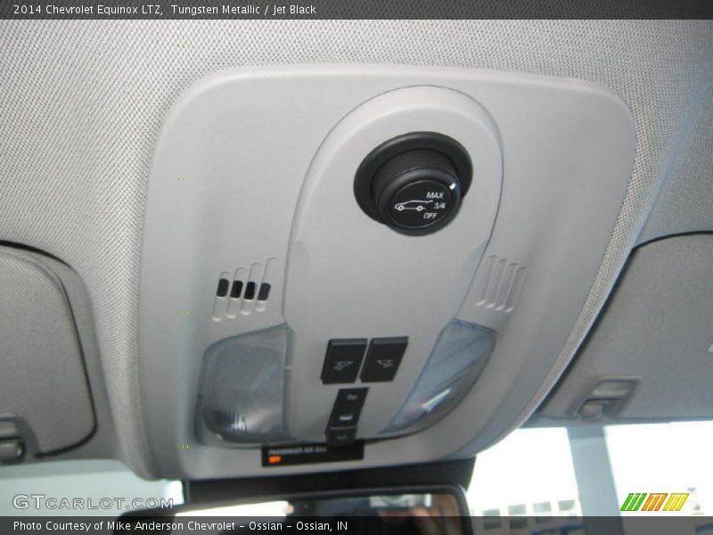 Tungsten Metallic / Jet Black 2014 Chevrolet Equinox LTZ