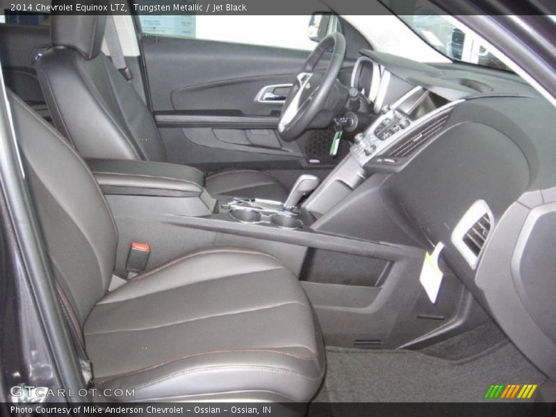Tungsten Metallic / Jet Black 2014 Chevrolet Equinox LTZ