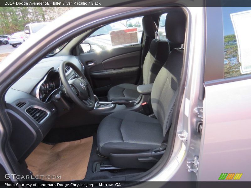 Billet Silver Metallic / Black 2014 Dodge Avenger SE