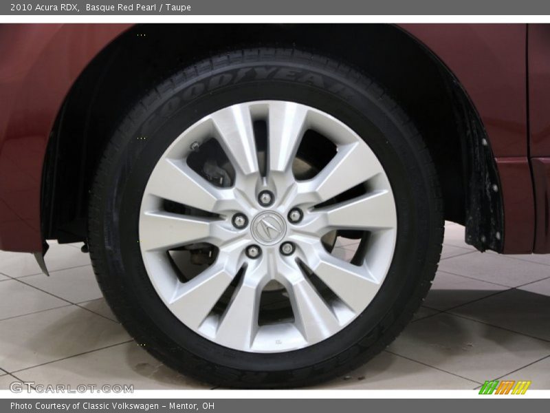 Basque Red Pearl / Taupe 2010 Acura RDX