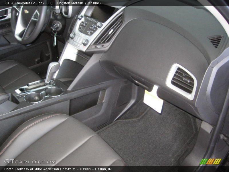 Tungsten Metallic / Jet Black 2014 Chevrolet Equinox LTZ