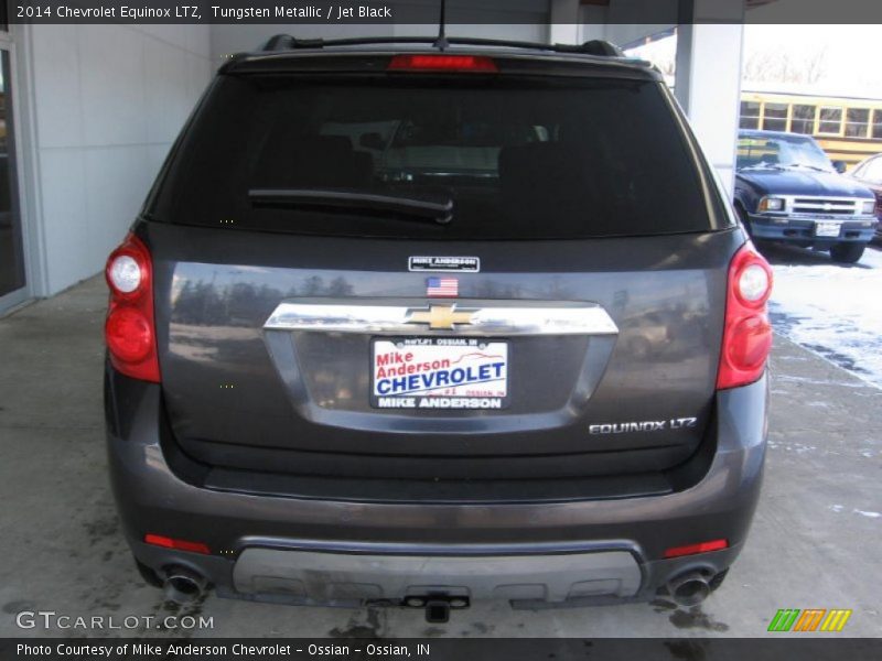Tungsten Metallic / Jet Black 2014 Chevrolet Equinox LTZ