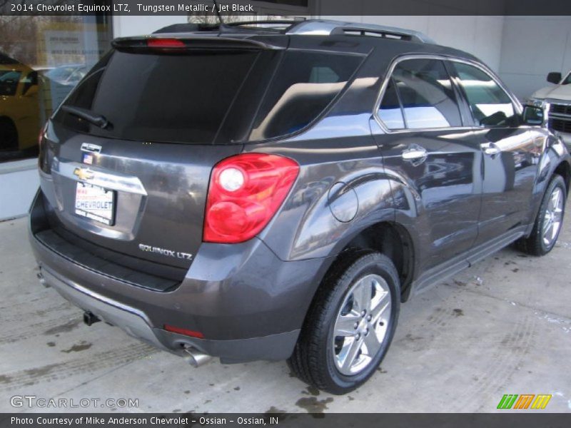 Tungsten Metallic / Jet Black 2014 Chevrolet Equinox LTZ