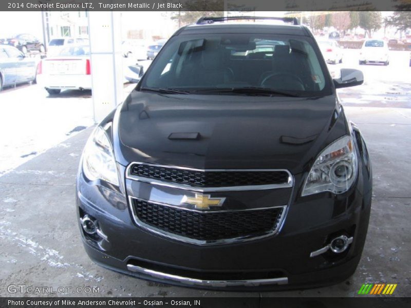 Tungsten Metallic / Jet Black 2014 Chevrolet Equinox LTZ