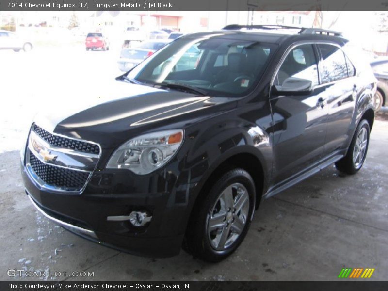 Tungsten Metallic / Jet Black 2014 Chevrolet Equinox LTZ