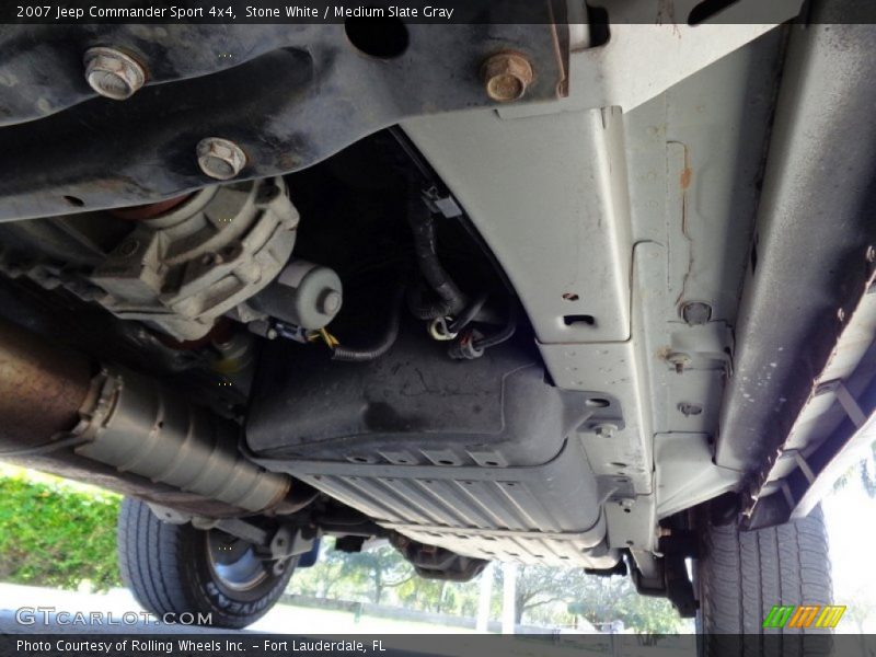Undercarriage of 2007 Commander Sport 4x4