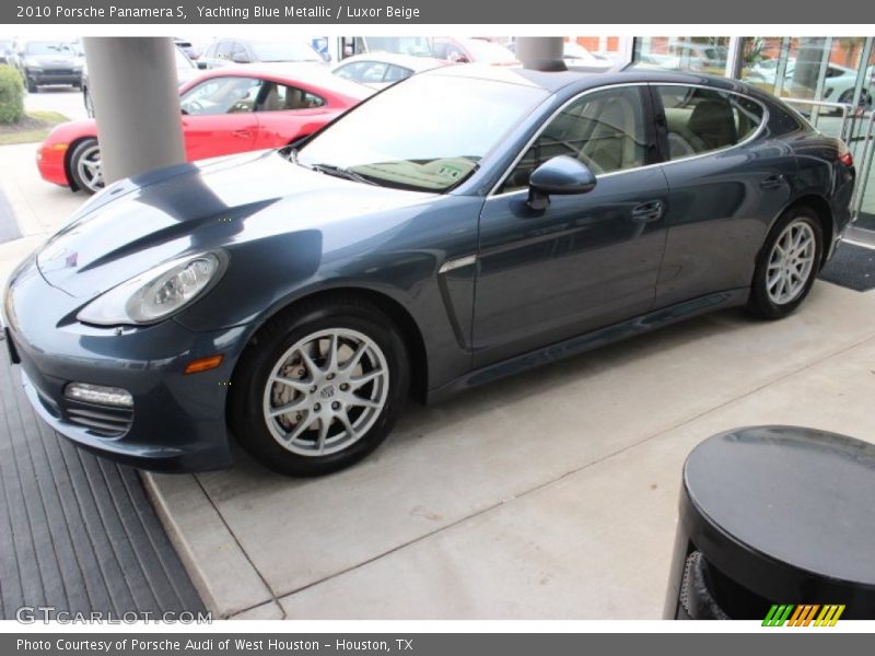 Yachting Blue Metallic / Luxor Beige 2010 Porsche Panamera S