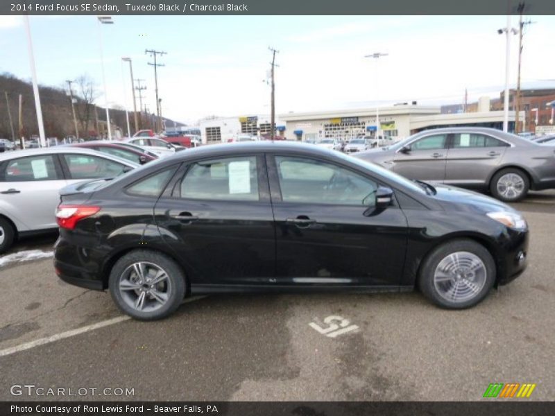 Tuxedo Black / Charcoal Black 2014 Ford Focus SE Sedan