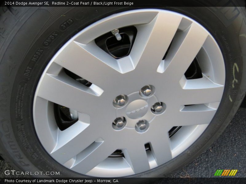 Redline 2-Coat Pearl / Black/Light Frost Beige 2014 Dodge Avenger SE