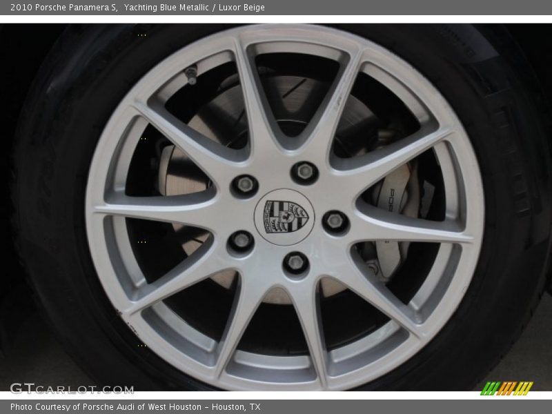 Yachting Blue Metallic / Luxor Beige 2010 Porsche Panamera S