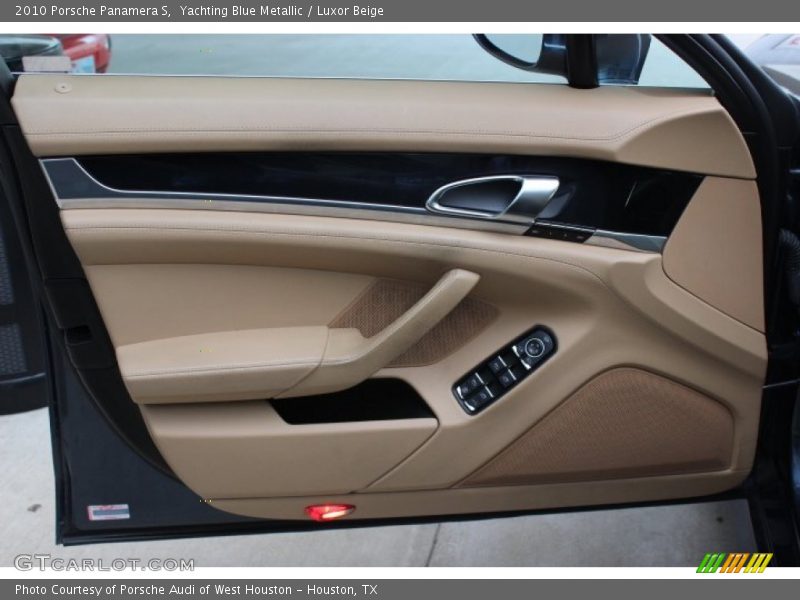 Yachting Blue Metallic / Luxor Beige 2010 Porsche Panamera S