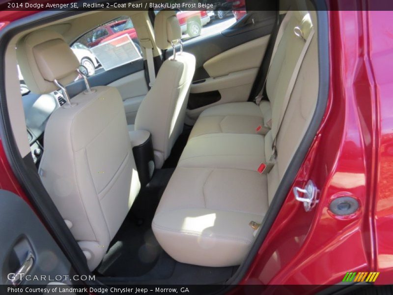Redline 2-Coat Pearl / Black/Light Frost Beige 2014 Dodge Avenger SE