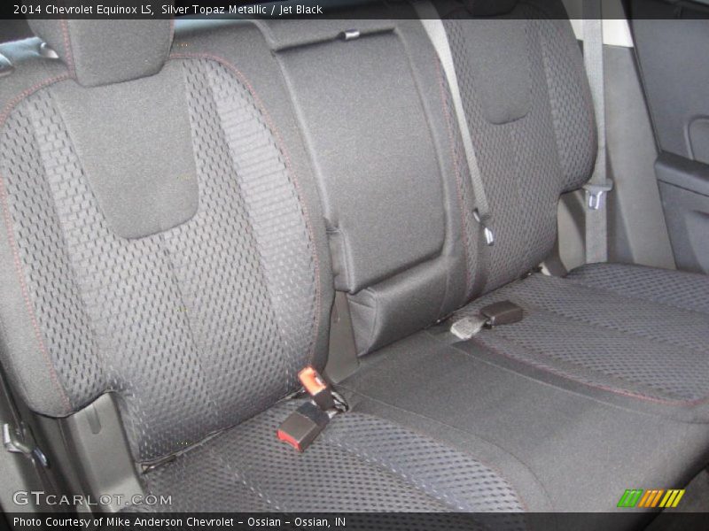 Silver Topaz Metallic / Jet Black 2014 Chevrolet Equinox LS