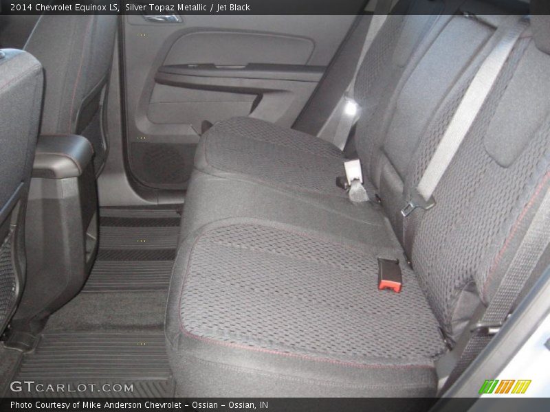 Silver Topaz Metallic / Jet Black 2014 Chevrolet Equinox LS
