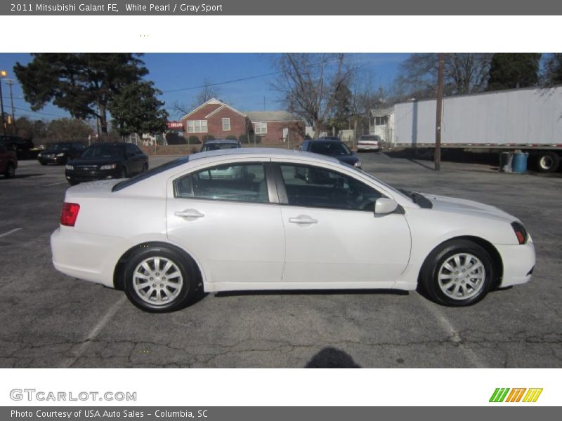 White Pearl / Gray Sport 2011 Mitsubishi Galant FE