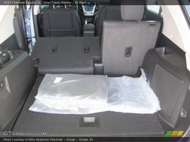 Silver Topaz Metallic / Jet Black 2014 Chevrolet Equinox LS