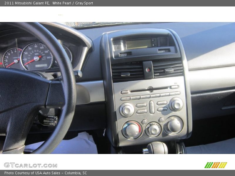 White Pearl / Gray Sport 2011 Mitsubishi Galant FE