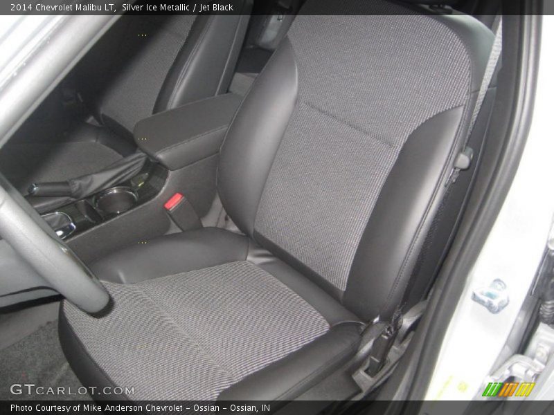 Silver Ice Metallic / Jet Black 2014 Chevrolet Malibu LT