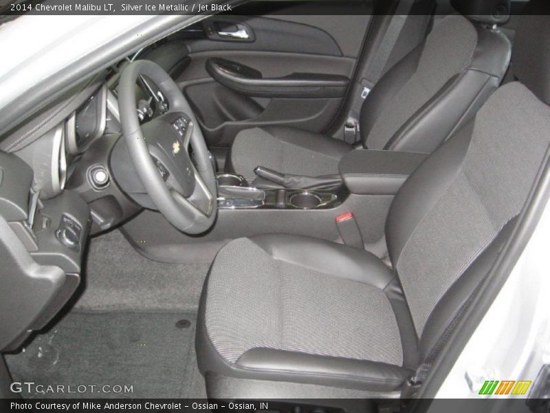 Silver Ice Metallic / Jet Black 2014 Chevrolet Malibu LT