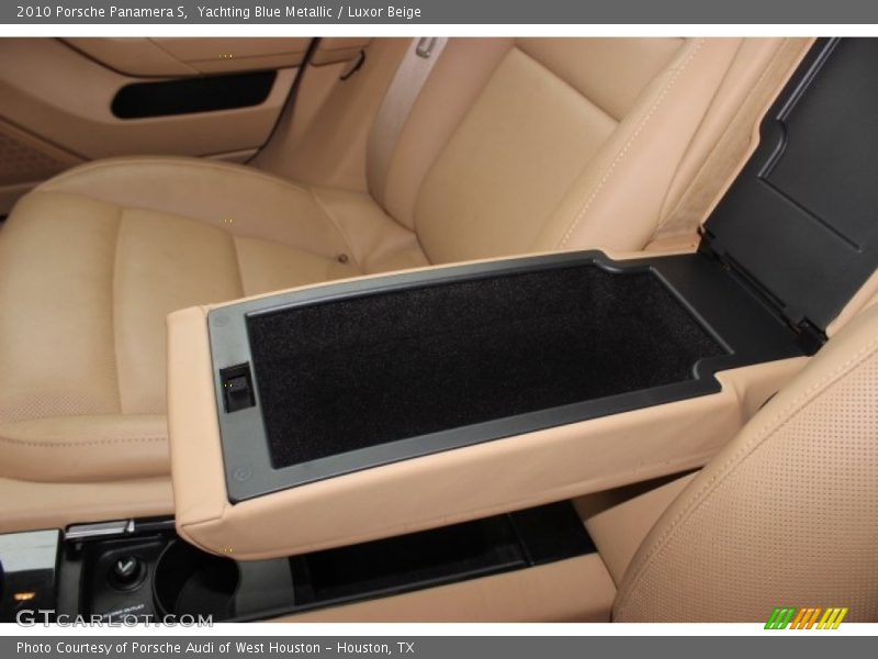 Yachting Blue Metallic / Luxor Beige 2010 Porsche Panamera S