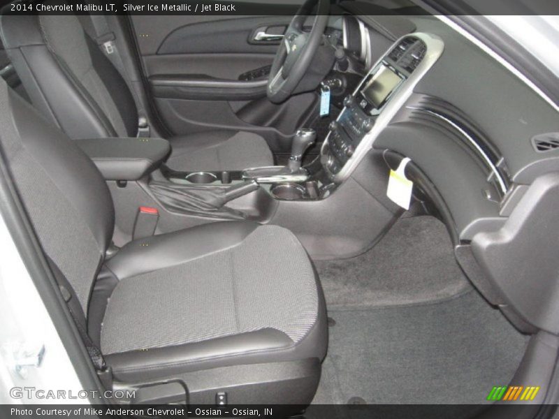 Silver Ice Metallic / Jet Black 2014 Chevrolet Malibu LT