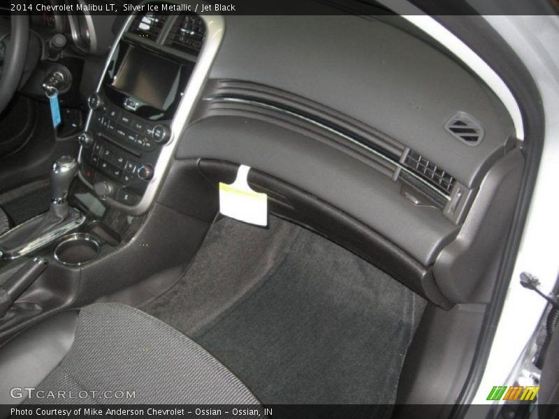 Silver Ice Metallic / Jet Black 2014 Chevrolet Malibu LT