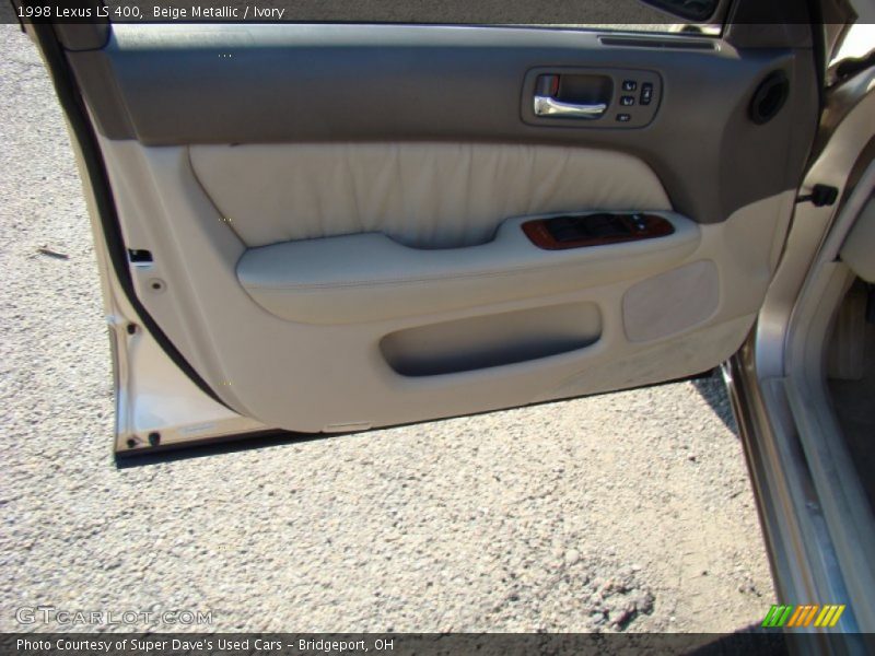 Beige Metallic / Ivory 1998 Lexus LS 400