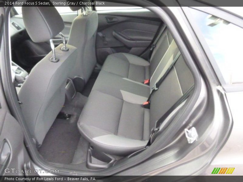 Sterling Gray / Charcoal Black 2014 Ford Focus S Sedan