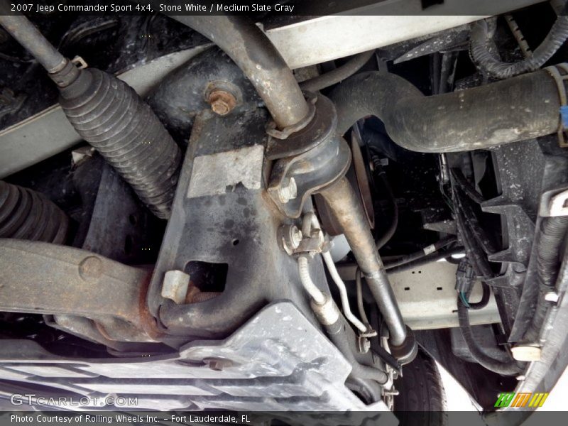 Undercarriage of 2007 Commander Sport 4x4