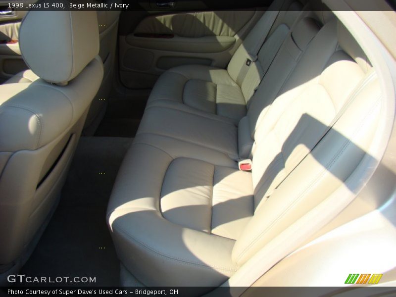 Beige Metallic / Ivory 1998 Lexus LS 400