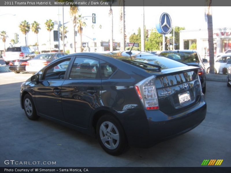 Winter Gray Metallic / Dark Gray 2011 Toyota Prius Hybrid II