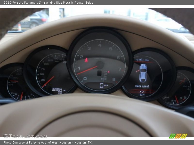 Yachting Blue Metallic / Luxor Beige 2010 Porsche Panamera S