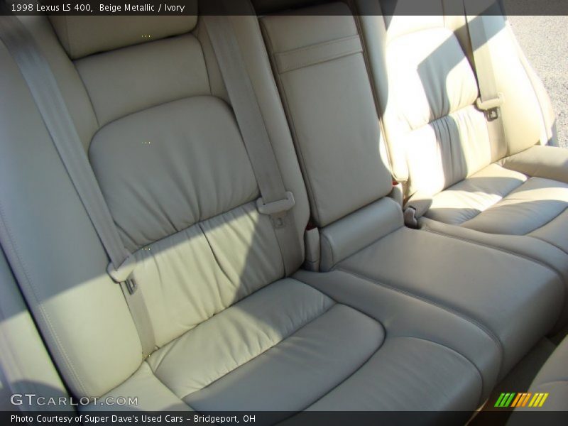 Beige Metallic / Ivory 1998 Lexus LS 400