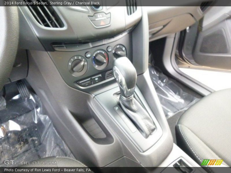 Sterling Gray / Charcoal Black 2014 Ford Focus S Sedan