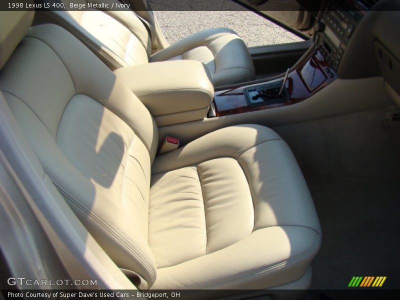 Beige Metallic / Ivory 1998 Lexus LS 400