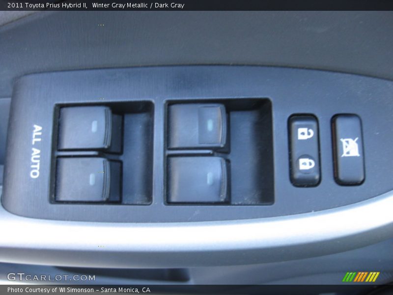 Winter Gray Metallic / Dark Gray 2011 Toyota Prius Hybrid II