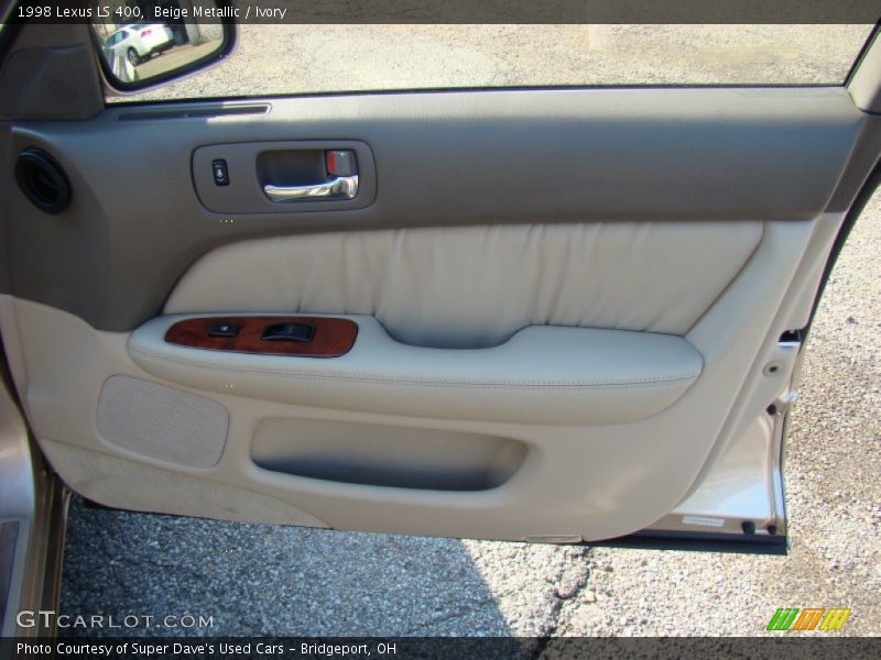 Beige Metallic / Ivory 1998 Lexus LS 400