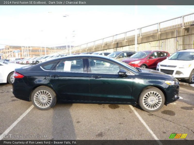 Dark Side / Charcoal Black 2014 Ford Fusion SE EcoBoost