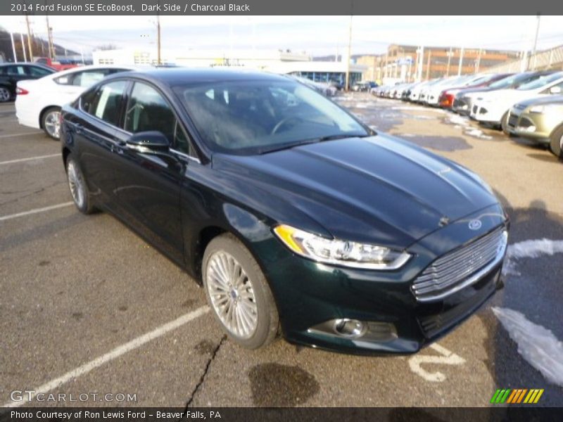 Dark Side / Charcoal Black 2014 Ford Fusion SE EcoBoost