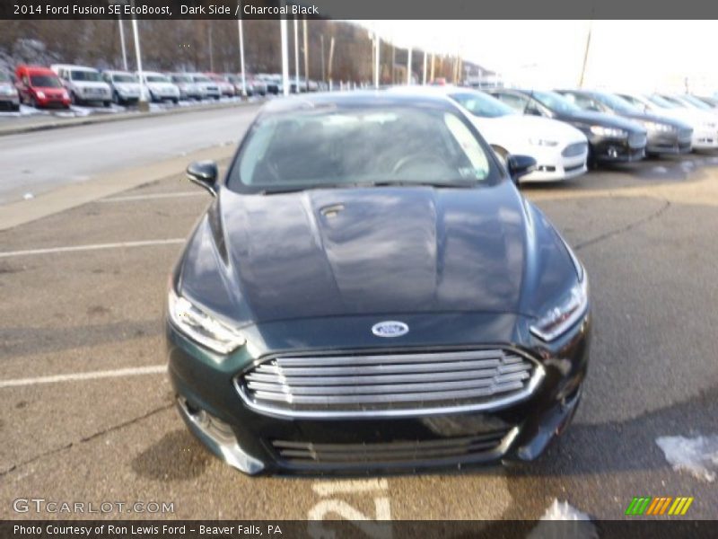 Dark Side / Charcoal Black 2014 Ford Fusion SE EcoBoost
