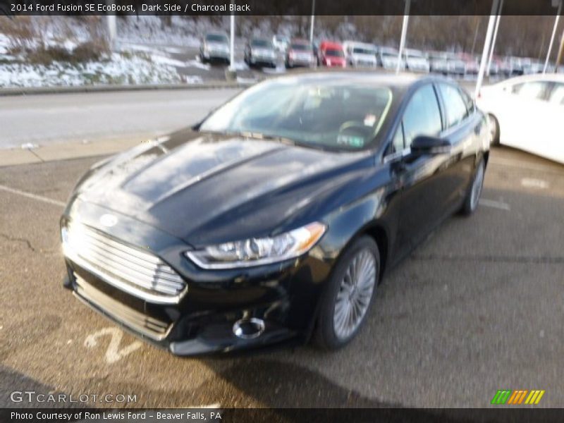 Dark Side / Charcoal Black 2014 Ford Fusion SE EcoBoost