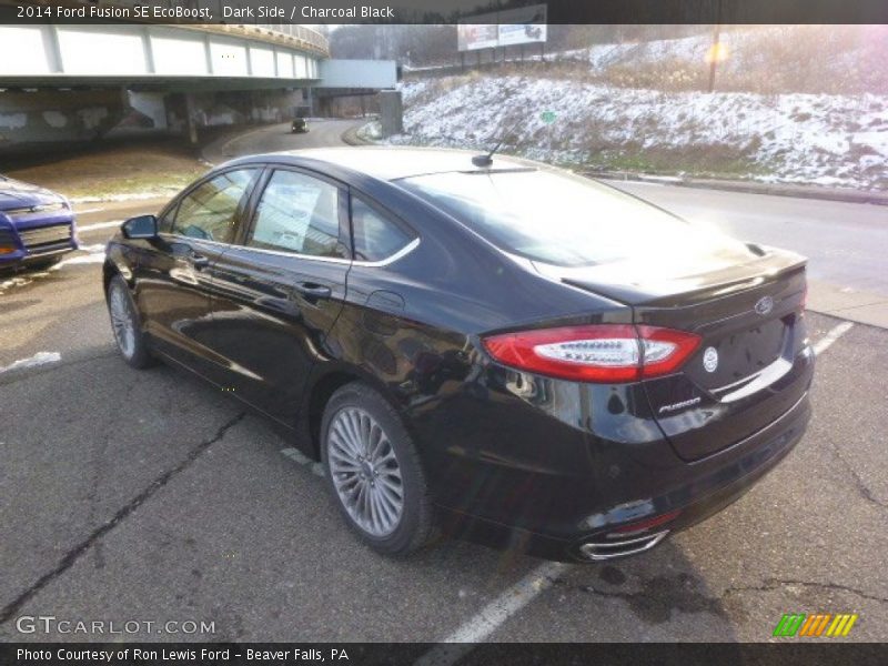 Dark Side / Charcoal Black 2014 Ford Fusion SE EcoBoost