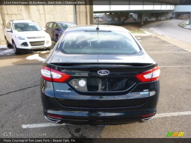 Dark Side / Charcoal Black 2014 Ford Fusion SE EcoBoost