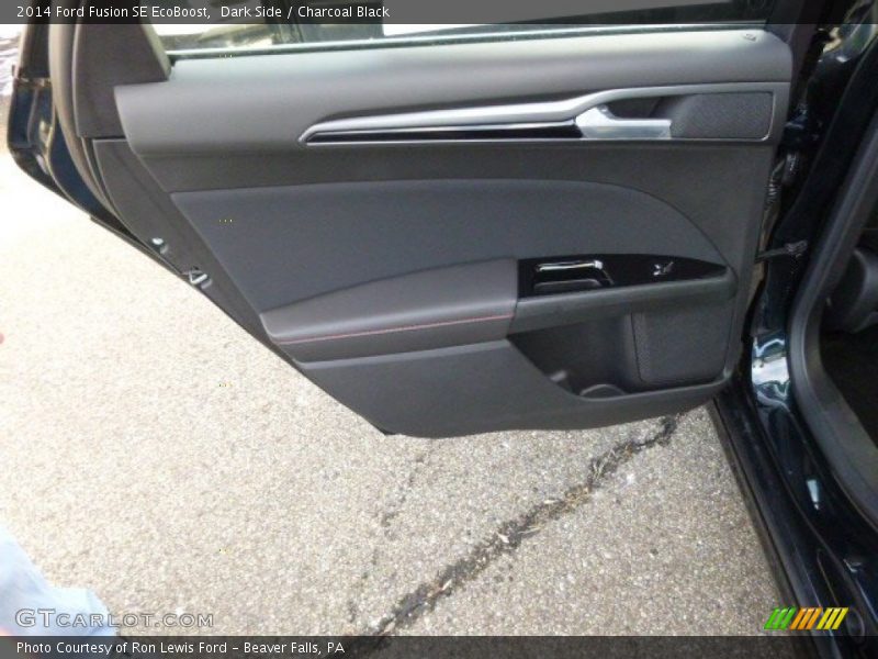Dark Side / Charcoal Black 2014 Ford Fusion SE EcoBoost