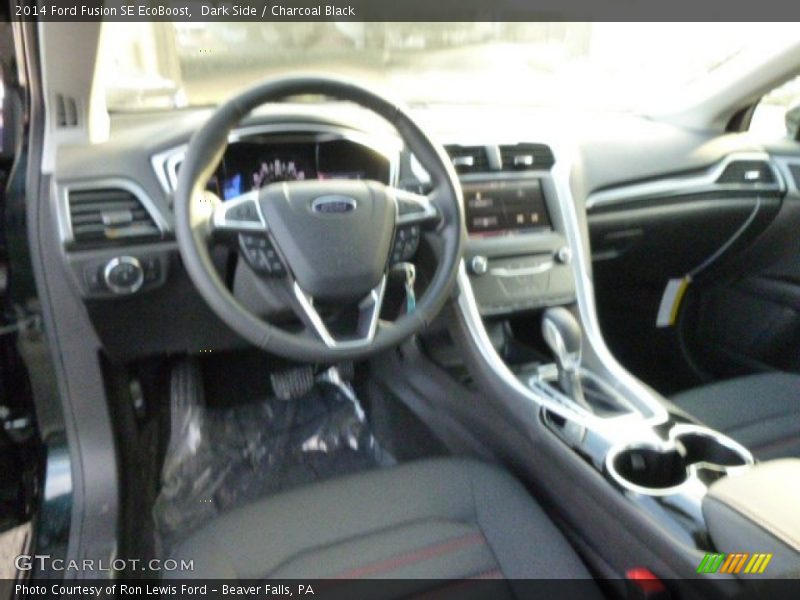 Dark Side / Charcoal Black 2014 Ford Fusion SE EcoBoost